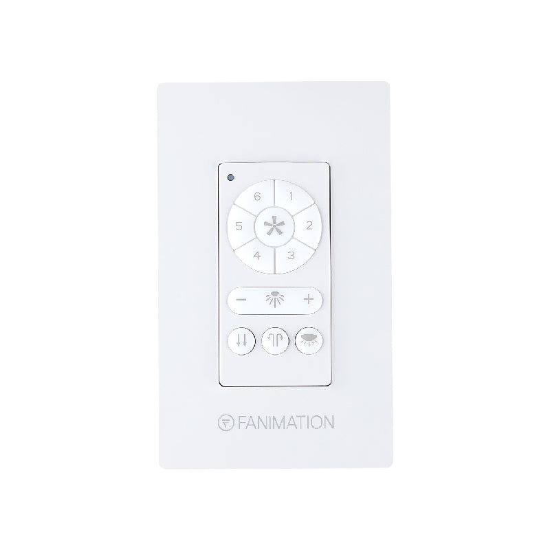 Fanimation TW406 DC Motor Wall Control, 6 Fan Speeds, Down Light
