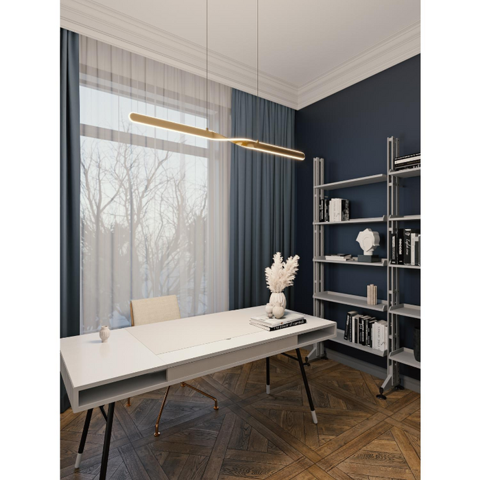 AFX TWTP48L30D1 TWTP Series Twist 1-lt 48" LED Pendant