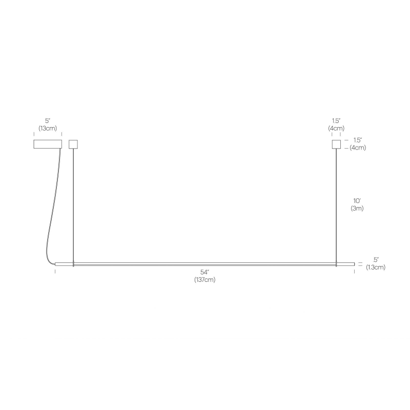 Pablo Designs T.O LED Pendant
