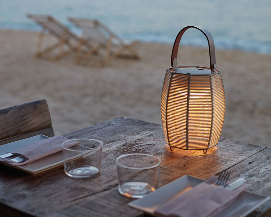 Bover Tanit M/29/R 1-lt 11" Tall LED Table Lamp