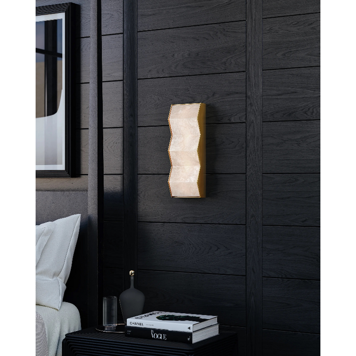 Corbett 379-01 Tanzanite 1-lt 17" Tall LED Wall Sconce