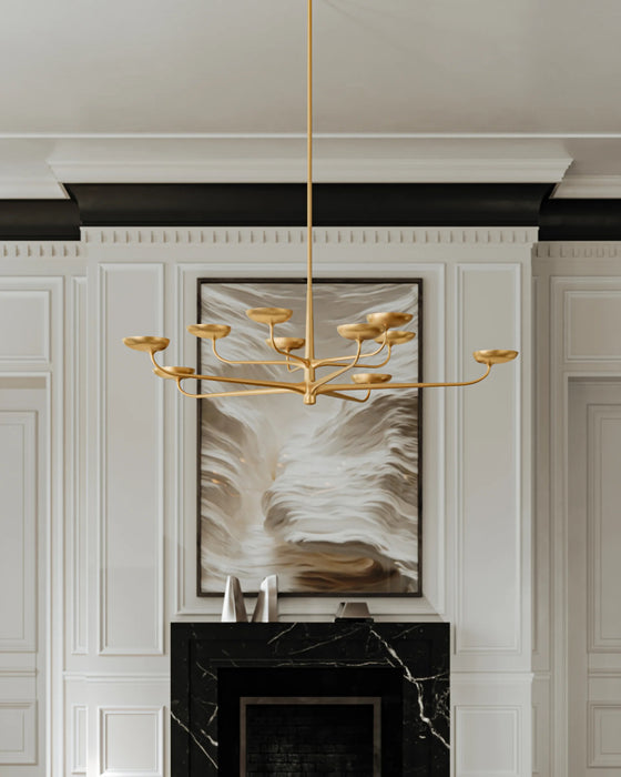 Hudson Valley 4563 Taormina 10-lt 63" LED Chandelier