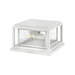Hinkley 1008-LV Republic 2-lt 12" LED Outdoor Pier Mount Lantern - Textured White