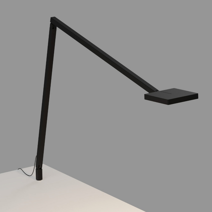Koncept FCD-2 Focaccia LED Desk Lamp - Matte Black/Through-Table Mount