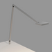 Koncept FCD-2 Focaccia LED Desk Lamp - Silver/Through-Table Mount