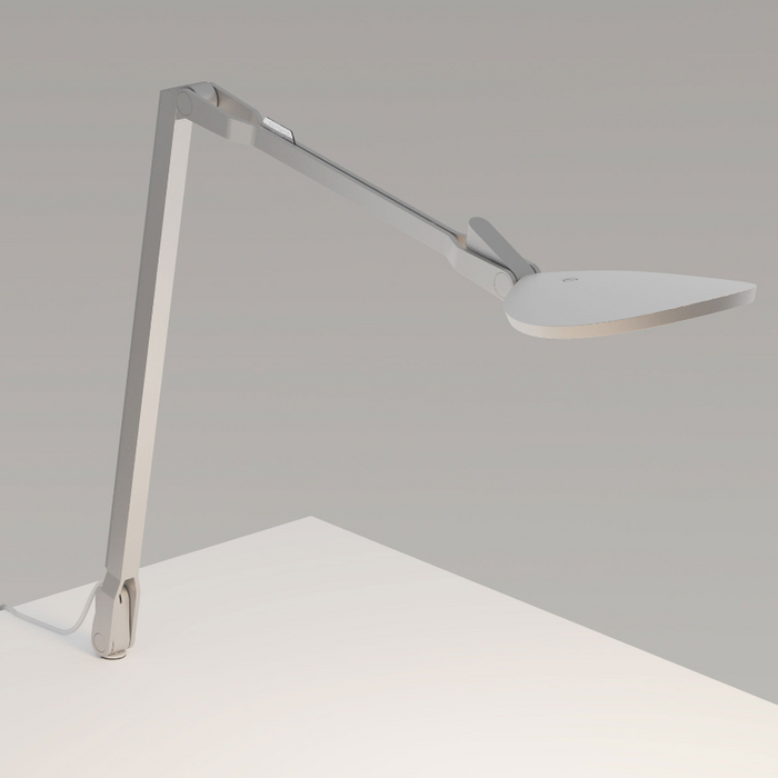 Koncept SPY-RCH Splitty Reach LED Desk Lamp - Silver/Through-Table Mount