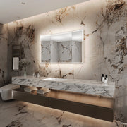 Paris Mirror Trifold 48" x 30" LED Front-Lit Mirror, 3CCT Selectable
