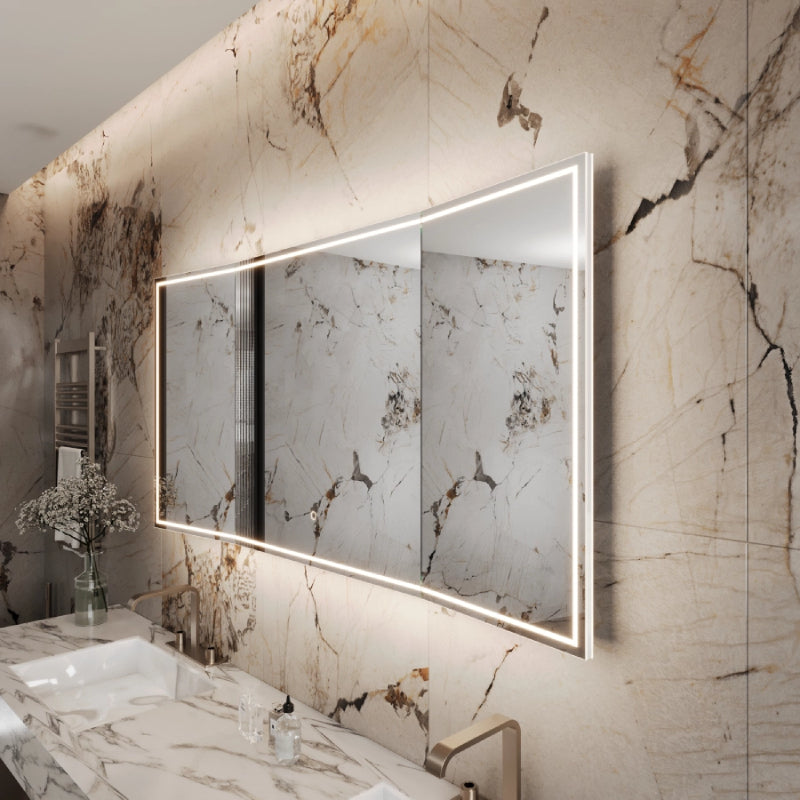 Paris Mirror Trifold 60" x 30" LED Front-Lit Mirror, 3CCT Selectable