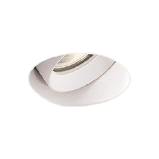 Eurofase BTGO-1R-TL Baby Tango 1 Light 10W Round LED Trimless Flat Gimbal, Honeycomb Louvre - White