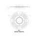 CSL WS-AIC-1 Whisper Flex LED Round Fixed Trimless