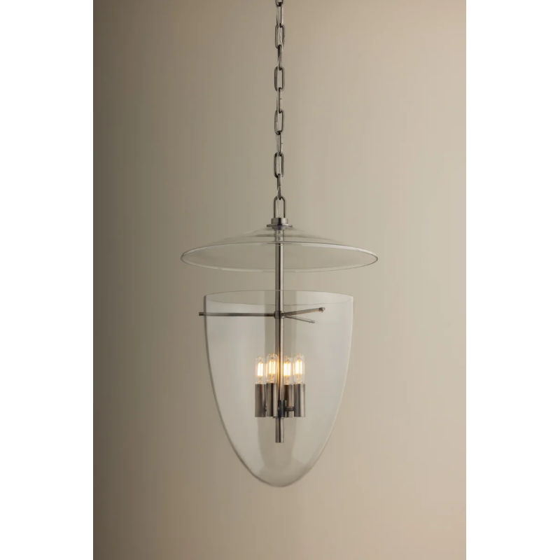 Troy F4418 Tully 4-lt 18" Lantern - Vintage Pewter
