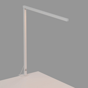 Koncept ZBD1000 Z-Bar Solo Gen 4 LED Desk Lamp - Matte White/Two-piece Clamp