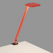 Koncept FCD-1 Focaccia Solo LED Desk Lamp - Matte Fire Red/Two-piece Clamp