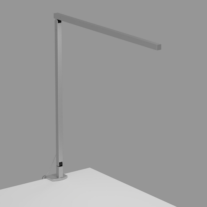 Koncept ZBD1000 Z-Bar Solo Pro Gen 4 LED Desk Lamp - Silver/Two-piece Clamp