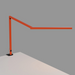Koncept ZBD3100 Z-Bar Mini Gen 4 LED Desk Lamp - Matte Orange/Two-piece Clamp