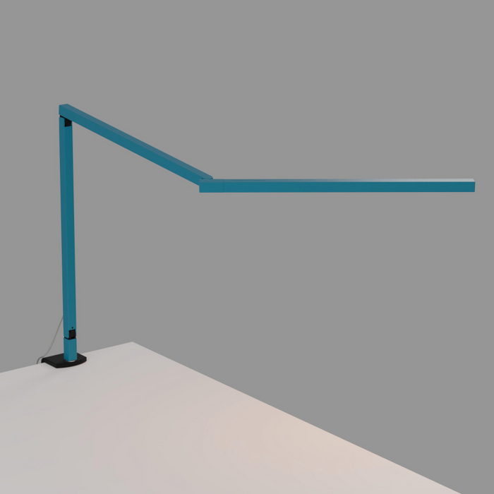 Koncept ZBD3100 Z-Bar Mini Gen 4 LED Desk Lamp - Koncept Blue/Two-piece Clamp