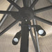 Focus Industries UL03LED Aluminum 3-lt MR8 LED Umbrella Light, 12V - Bronze Texture