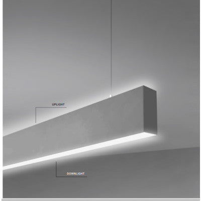 Eurofase F38 Wall Mount / Suspension  Up & Downlight Light, LED Architectural Linear, 120-277V/347V