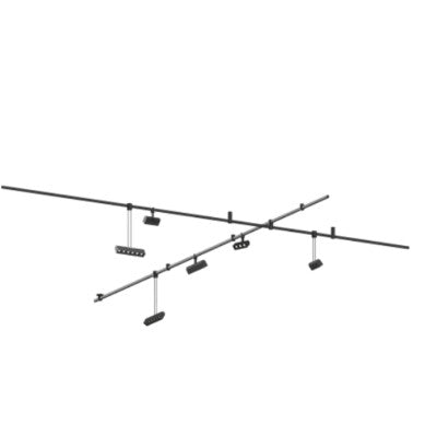 Sonneman SLS1152 Suspenders 97" 2-Bar Freeform Surface Mount with 3-Cell Luminaires/6-Cell Luminaires