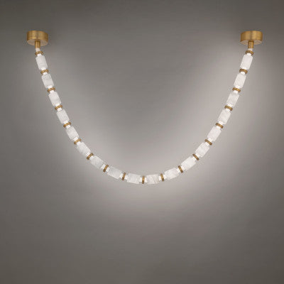 Modern Forms PD-62424IC Entice 122" LED Chandelier, Surface Mount