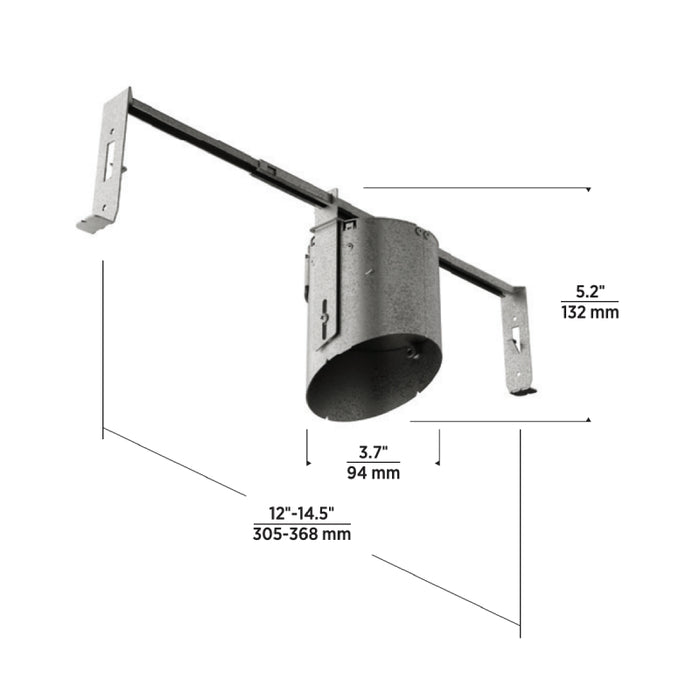 Verse 3" LED Sloped Housing, 2-Pack