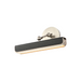Alora PL307912 Valise Picture 1-lt 12" LED Picture Light with Tuxedo Leather - Aged Nickel/Tuxedo Leather