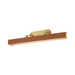 Alora PL307931 Valise Picture 1-lt 32" LED Picture Light with Cognac Leather - Vintage Brass/Cognac Leather