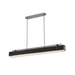 Alora PD307960 Valise 1-lt 60" LED Pendant - Aged Nickel/Tuxedo Leather