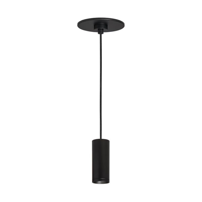 Element EC2R 2" 12W Fixed LED Cylinder, Warm Dim, Cord Mount - Black