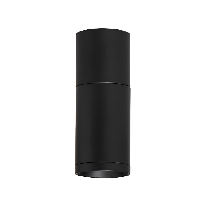Element EC2R 2" 12W Adjustable LED Cylinder, Warm Dim, Flush Mount - Black