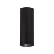 Element EC2R 2" 15W Fixed LED Cylinder, Flush Mount - Black