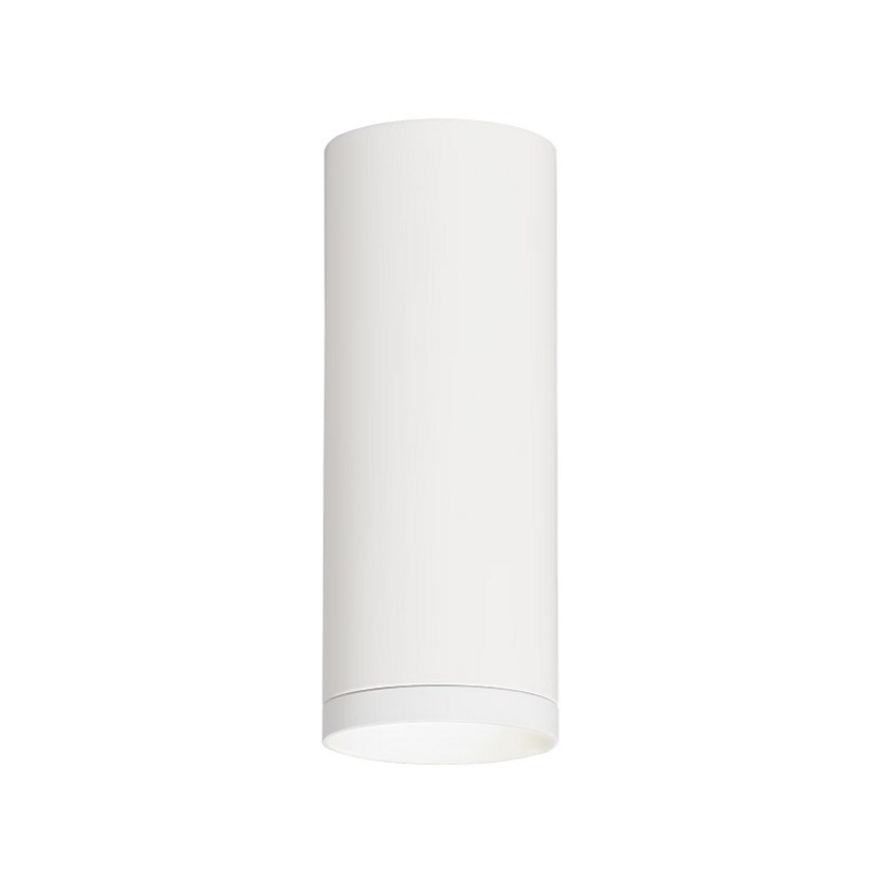 Element EC2R 2" 15W Fixed LED Cylinder, Flush Mount - White