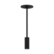 Element EC2R 2" 12W Fixed LED Cylinder, Pendant Mount - Black