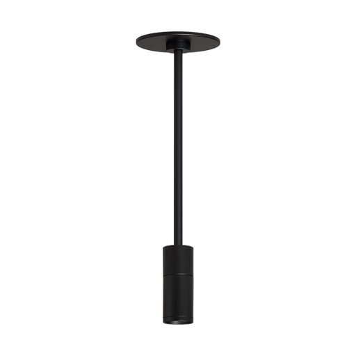 Element EC2R 2" 15W Adjustable LED Cylinder, Warm Dim, Pendant Mount - Black