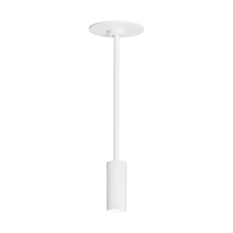 Element EC2R 2" 15W Fixed LED Cylinder, Pendant Mount - White