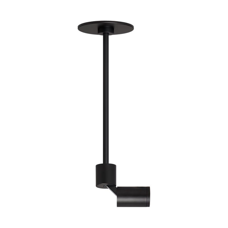 Element EC2R 2" 15W Adjustable LED Cylinder, Pendant Mount - Black