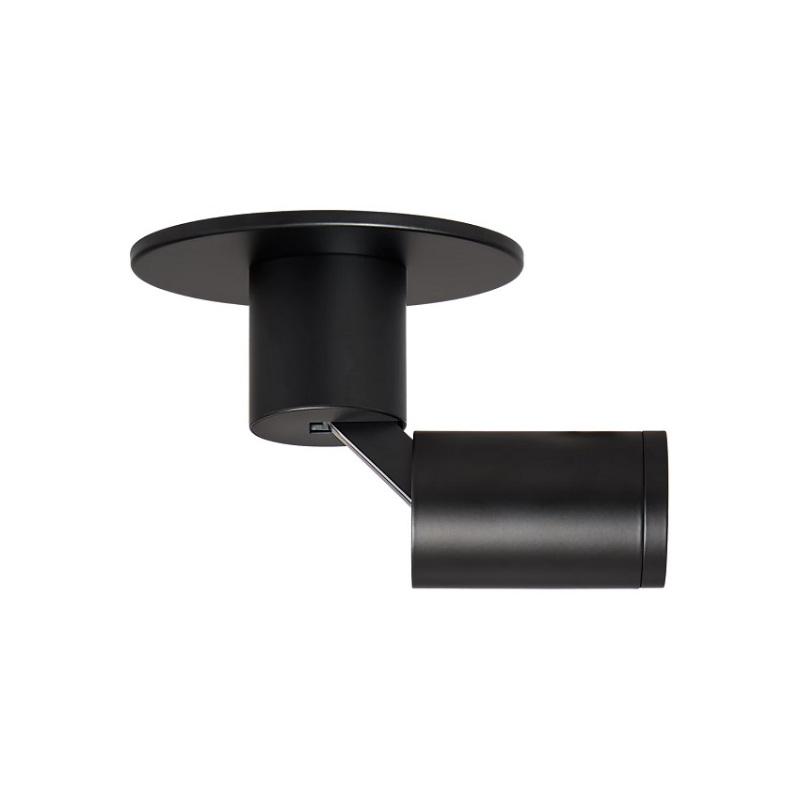Element EC2R 2" 15W Adjustable LED Cylinder, Surface Mount - Black