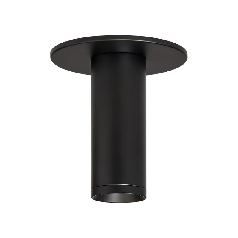 Element EC2R 2" 12W Fixed LED Cylinder, Surface Mount - Black