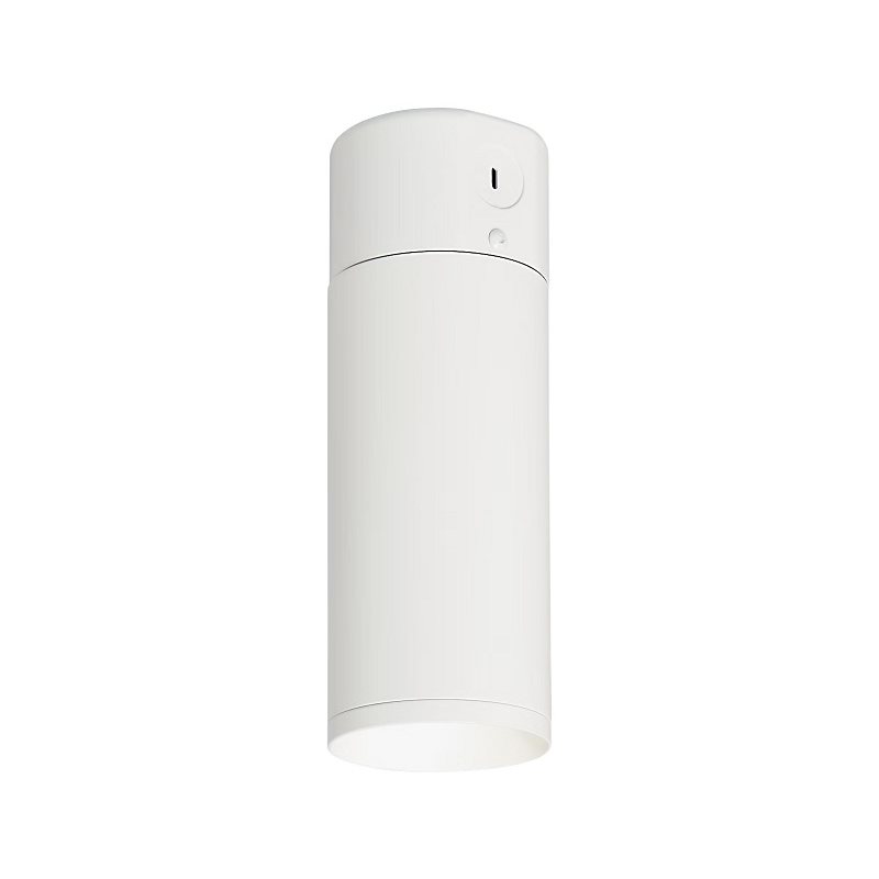 Element EC3R 3" 15W Wall Wash LED Cylinder, Warm Dim, Conduit Mount - White