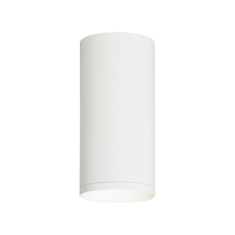 Element EC3R 3" 19W Fixed LED Cylinder, Warm Dim, Flush Mount - White