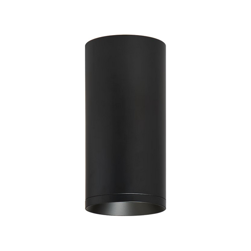 Element EC3R 3" 27W Fixed LED Cylinder, Flush Mount - Black