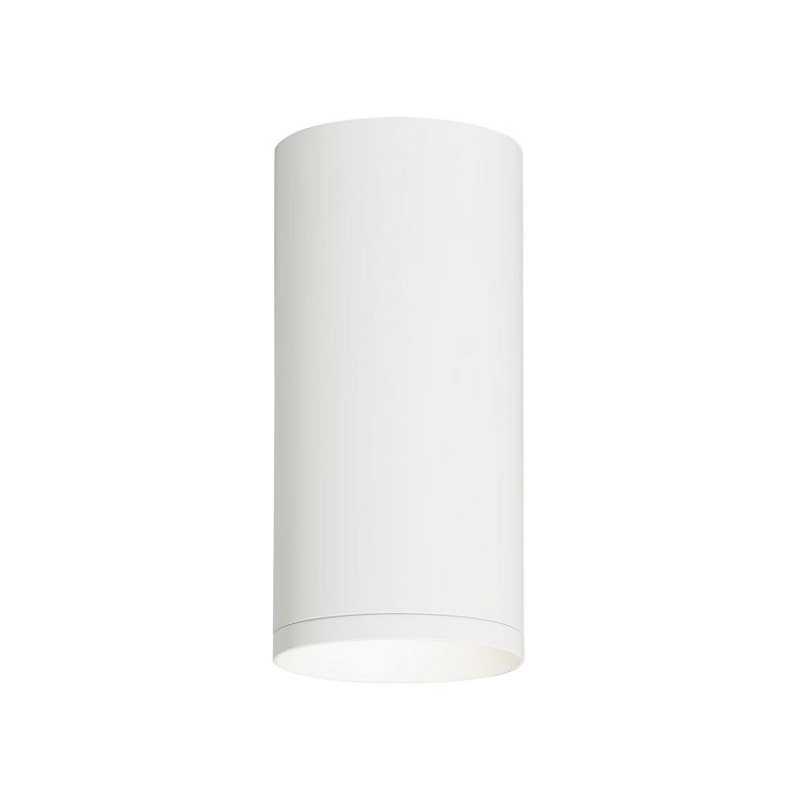 Element EC3R 3" 15W Wall Wash LED Cylinder, Flush Mount - White