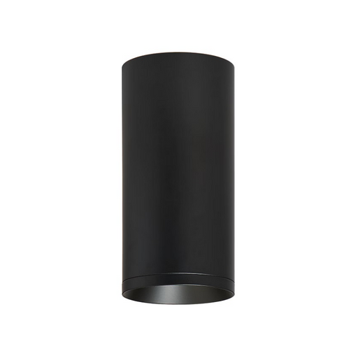Element EC3R 3" 15W Wall Wash LED Cylinder, Flush Mount - Black