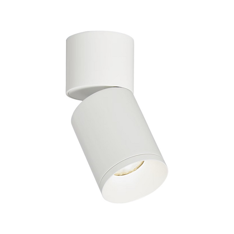 Element EC3R 3" 15W Adjustable LED Cylinder, Flush Mount - White