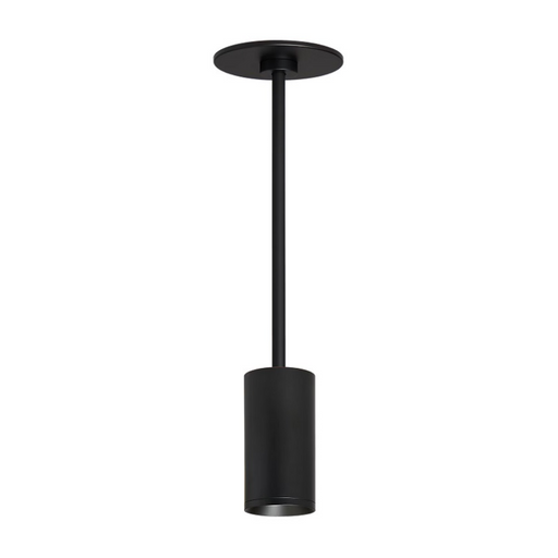 Element EC3R 3" 12W Wall Wash LED Cylinder, Pendant Mount - Black