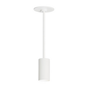 Element EC3R 3" 19W Wall Wash LED Cylinder, Pendant Mount - White