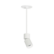 Element EC3R 3" 15W Adjustable LED Cylinder, Pendant Mount - White