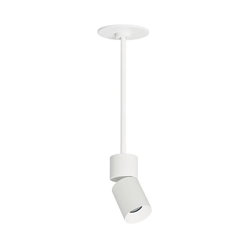 Element EC3R 3" 15W Adjustable LED Cylinder, Pendant Mount - White