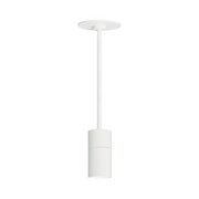 Element EC3R 3" 15W Adjustable LED Cylinder, Pendant Mount - White