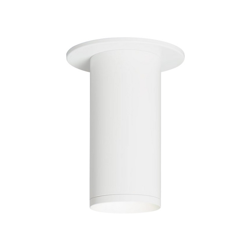 Element EC3R 3" 19W Wall Wash LED Cylinder, Surface Mount - White